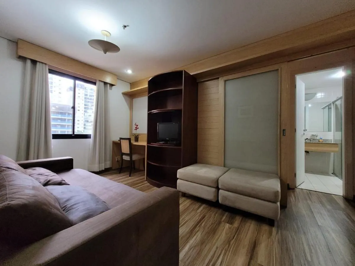 상파울루 Moema Jamaris 100 Times Square Torre 2 Com Limpeza Diaria Uh910 아파트