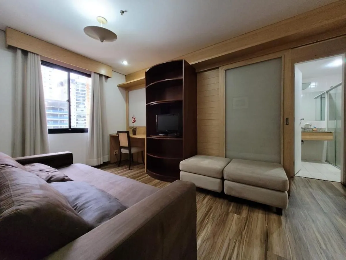 상파울루 Moema Jamaris 100 Times Square Torre 2 Com Limpeza Diaria Uh910 아파트